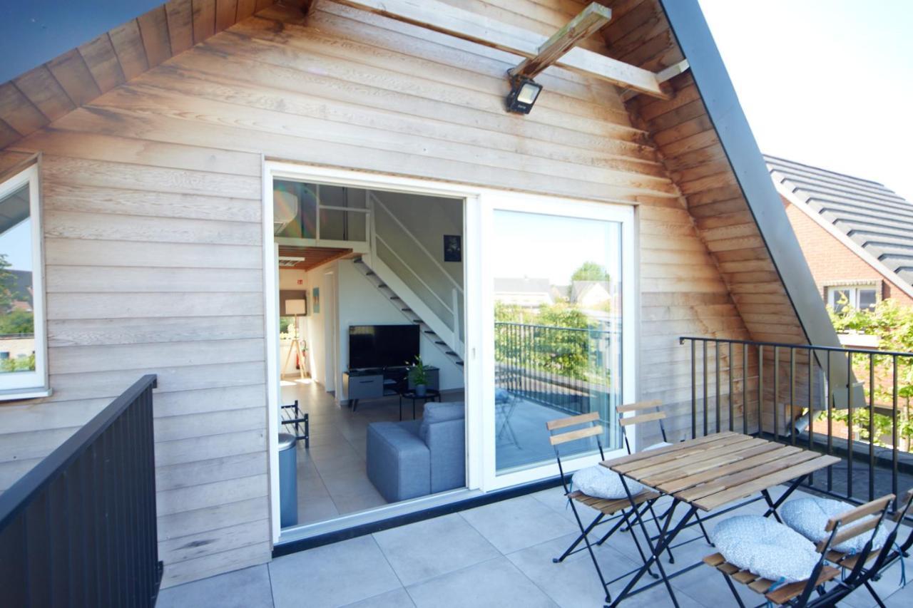 Apartment With A View And Parking Brecht Exteriör bild